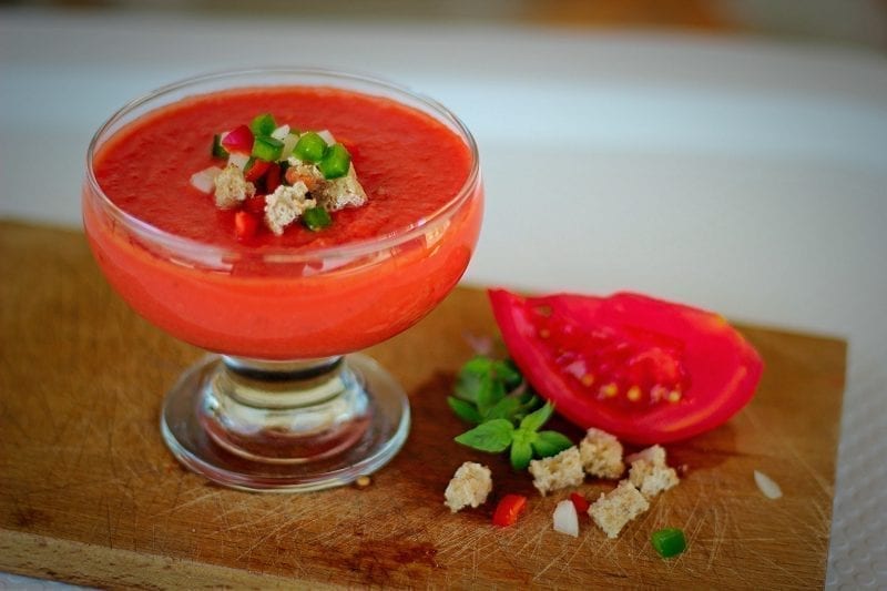 Κρύα Σούπα Gazpacho