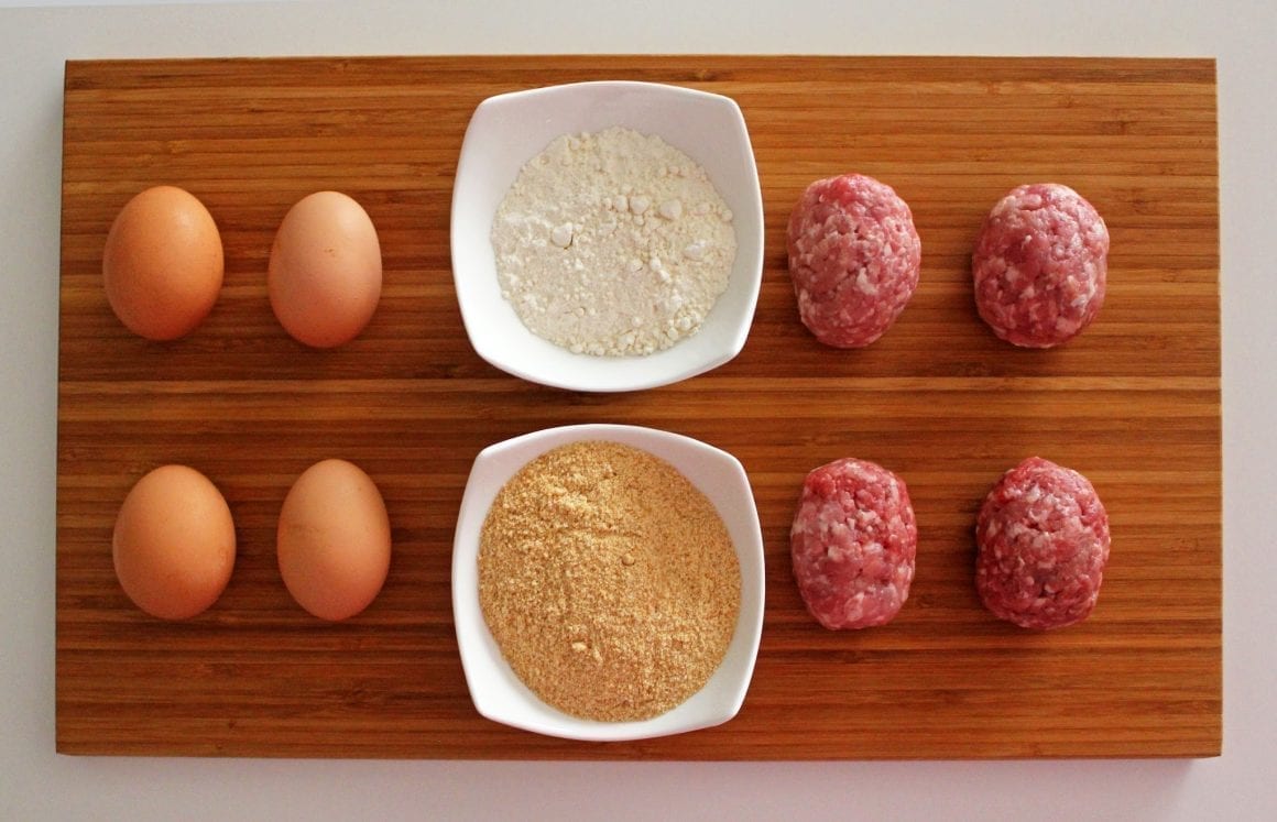 Υλικά για Scotch Eggs