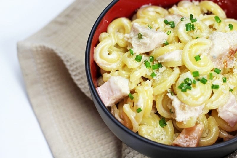 Μακαρόνια με Γαλοπούλα και Gorgonzola