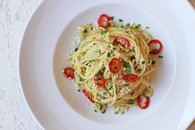 Μακαρόνια Aglio e Olio