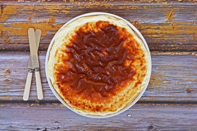 Γαλλική Τάρτα Φλαν με Κρέμα