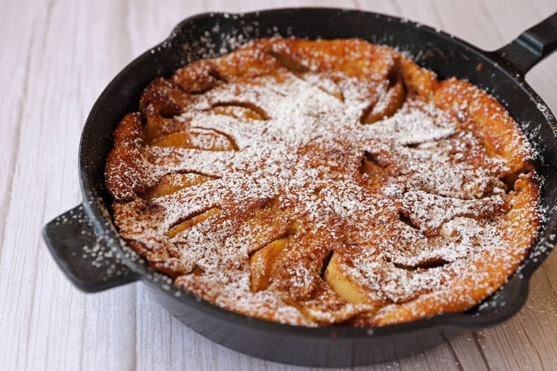 Dutch Pancake με Μήλα