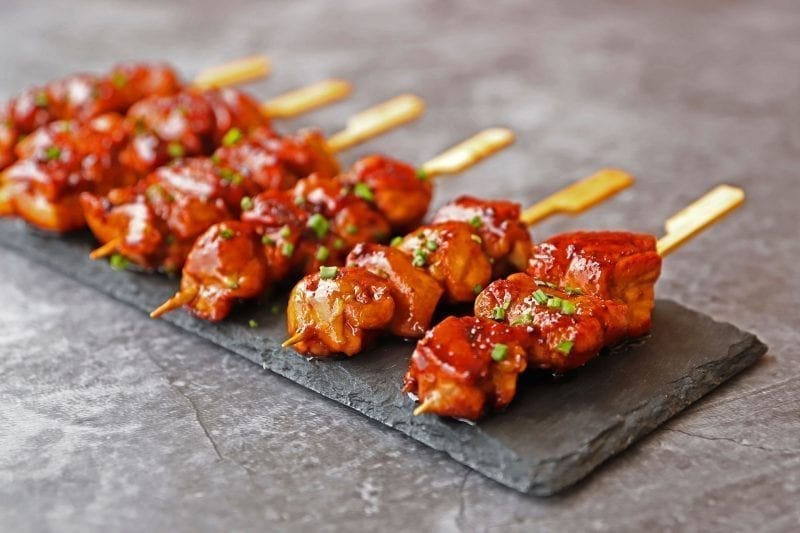 Γιαπωνέζικα Σουβλάκια Κοτόπουλο (Yakitori)