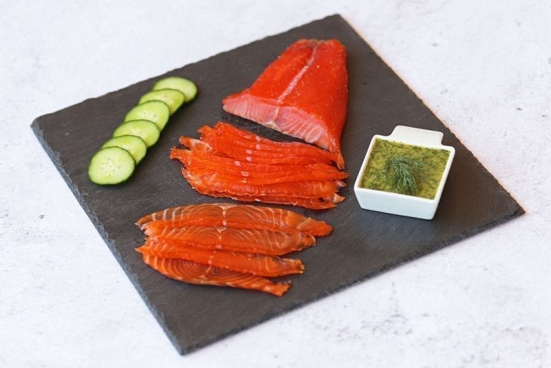 Παστός Σολομός Gravlax Σουηδίας