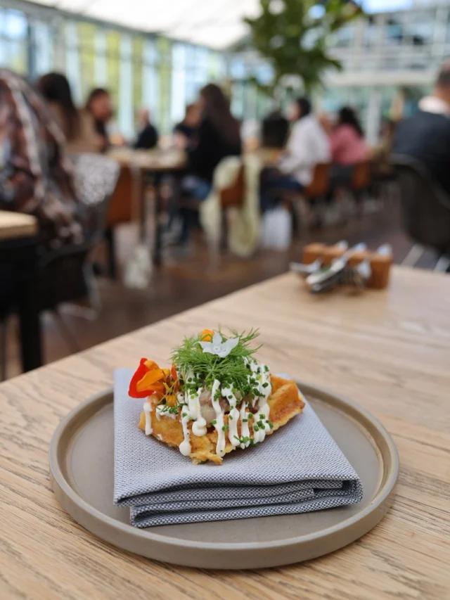 Καραβίδες ταρτάρ σε βάφλα 🦐🧇
.
.
.
#AlwaysHungryGR #langoustine #tartare #seafood #amsterdam #visitamsterdam #amsterdamrestaurant #michelinguide #michelinstar #michelingreenstar